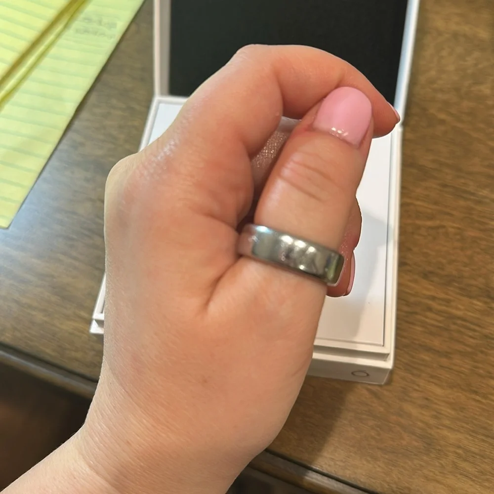 ŌURA Horizon Silver Ring - SZ 11